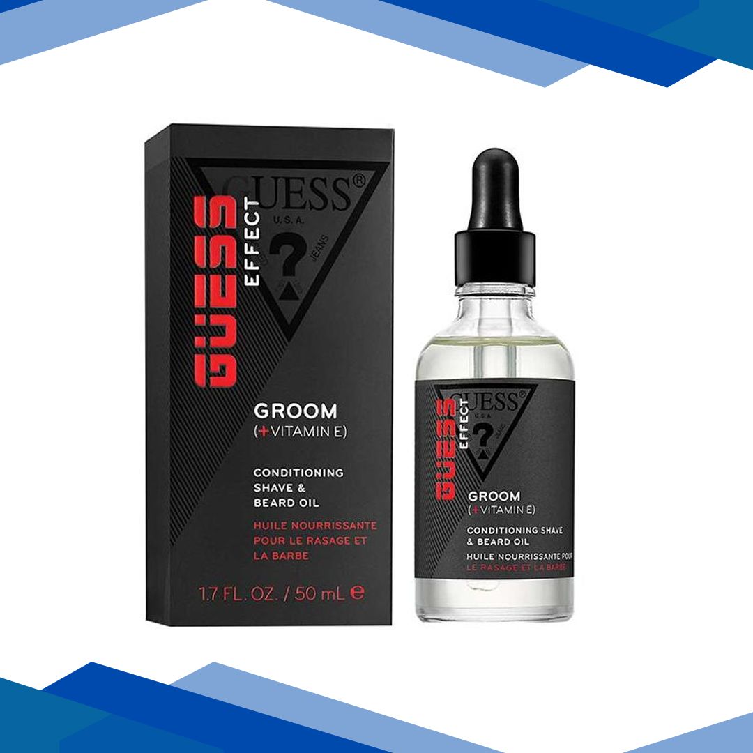 Guess Grooming Effect Groom + Vitamin E Conditioning Shave & Beard Oil 50 ml