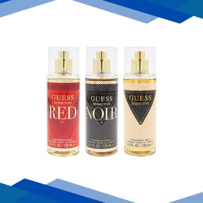 Guess Seductive Body Mist Set (Seductive 125Ml + Seductive Noir 125Ml + Seductive Red 125Ml) 1’s