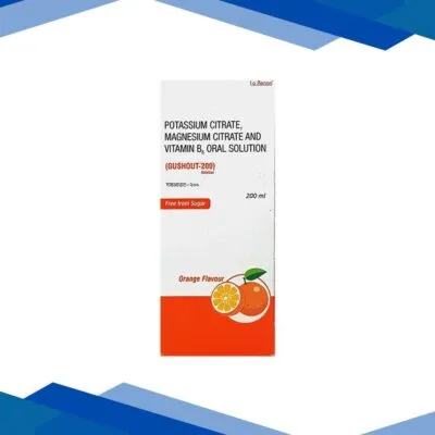 GUSHOUT 200 ORANGE FLAVOUR Oral Solution 200ml