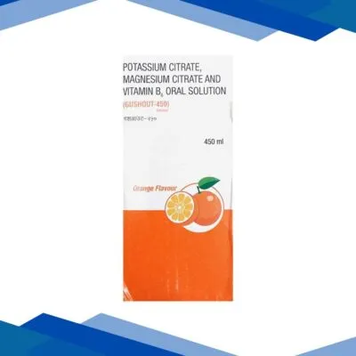 GUSHOUT 450 ORANGE FLAVOUR Solution 450ml