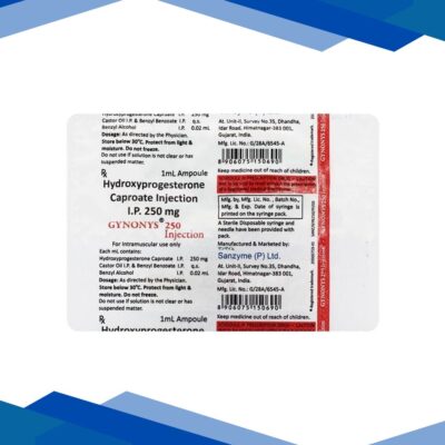 GYNONYS 250mg Injection 1ml