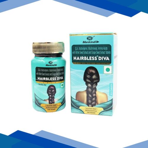 HAIRBLESS DIVA GLUTEN FREE NUTRACEUTICAL FOR WOMEN Tablet 30’s