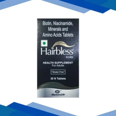 HAIRBLESS GLUTEN FREE Tablet 30’s