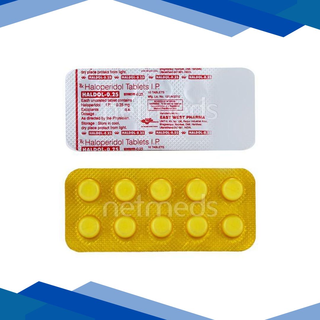 Haldol 0.25mg Tablet 10’S
