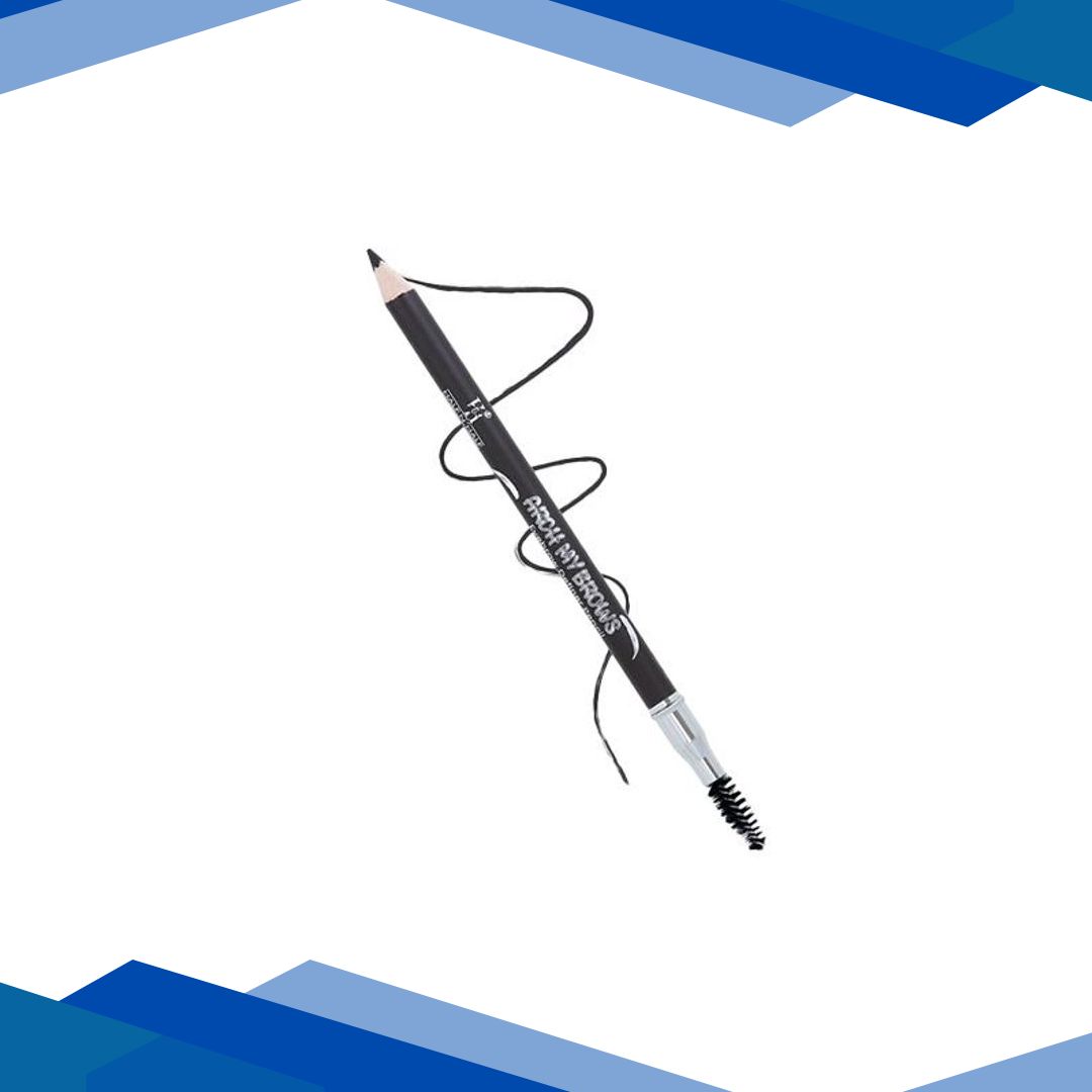 Half N Half Arch My Brows Long Lasting Automatic Eyebrow Pencil & Brush, Caramel-02 2 g