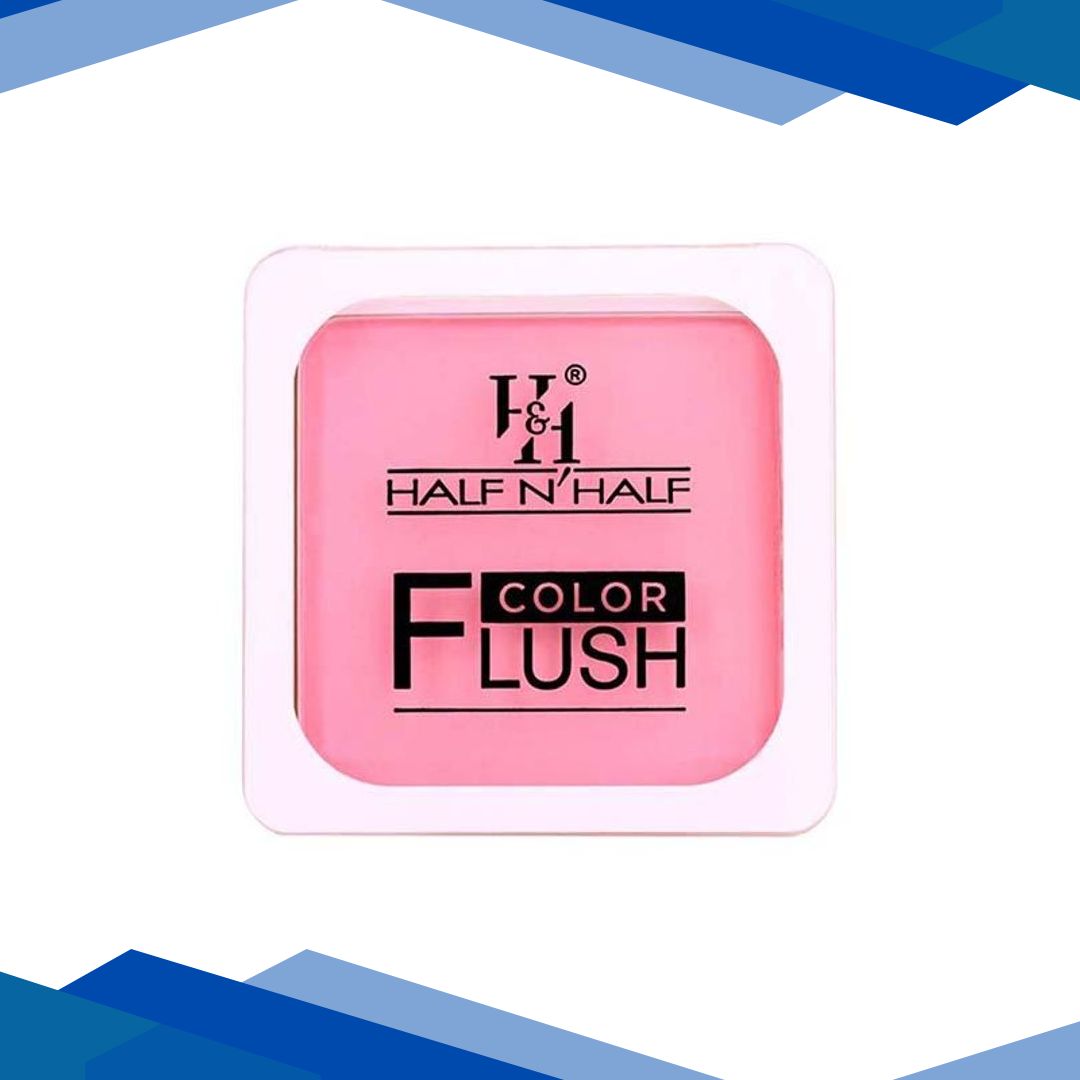 Half N Half Color Flush, Enriched with Vit E, Long Lasting, Suitable for All Skin – Sassy Pink 8 gm