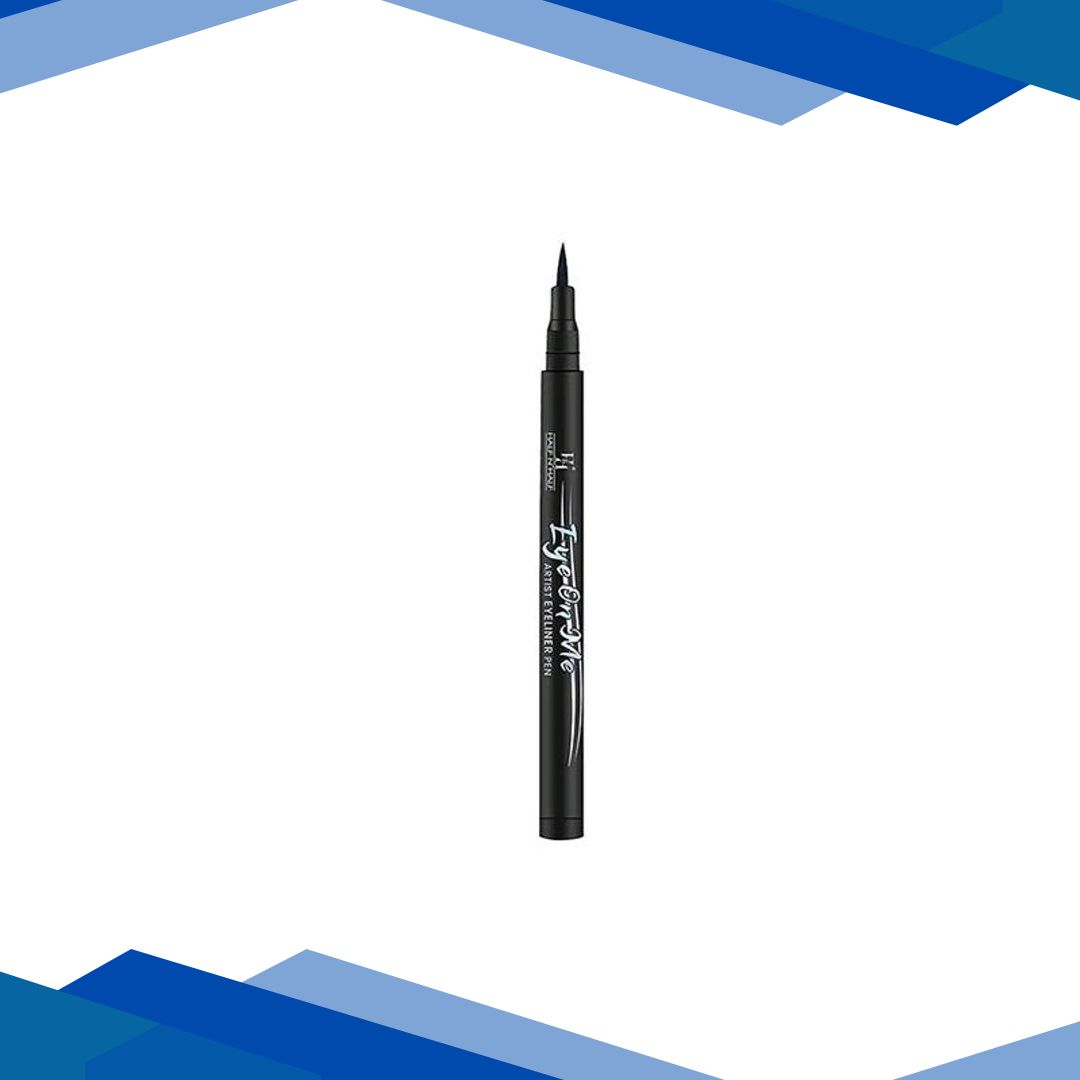 Half N Half Eye On Me Artist Eyeliner Pen, Water Proof, Smudge- Proof, 24H Long Lasting, Black 1.8 gm