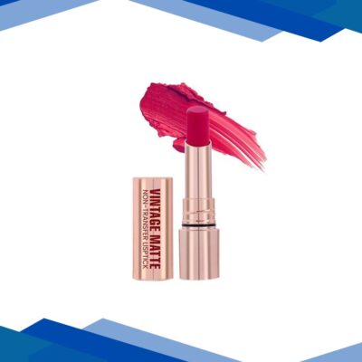 Half N Half Vintage Matte Non-Transfer Lipstick , Magenta Me-07 3.8 g