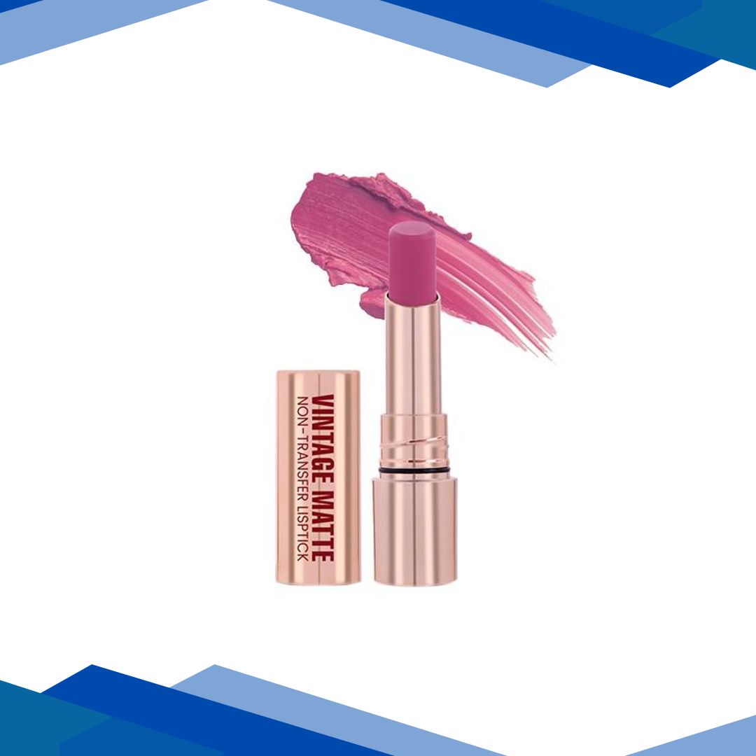 Half N Half Vintage Matte Non-Transfer Lipstick , Miss Mauve-12 3.8 g