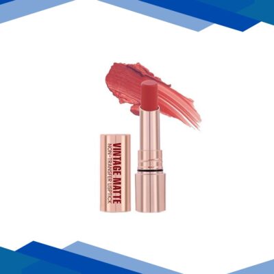 Half N Half Vintage Matte Non-Transfer Lipstick , Nude Bliss-19 3.8 g