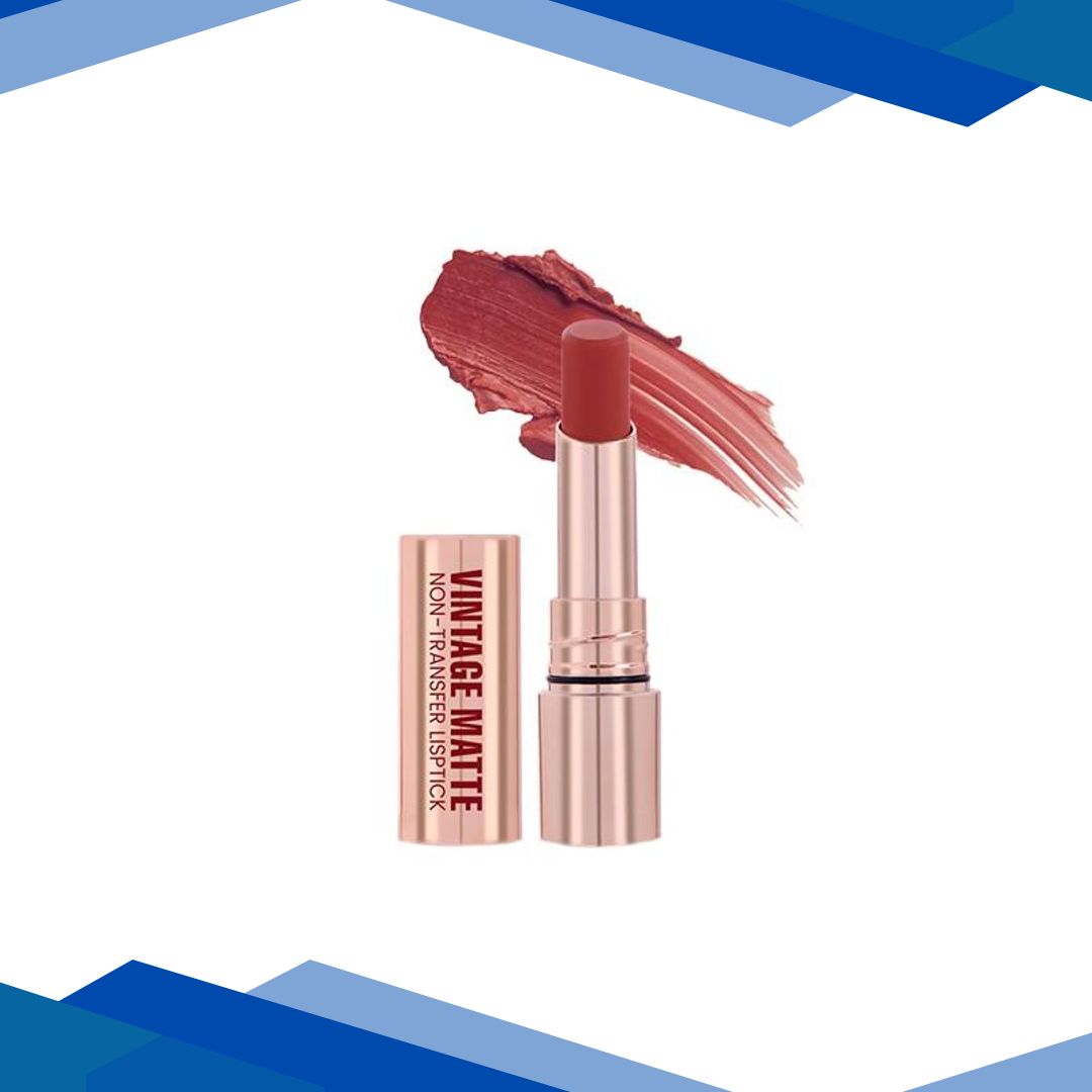 Half N Half Vintage Matte Non-Transfer Lipstick , Soft Petal-20 3.8 g