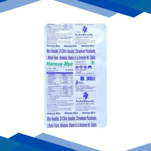 HANOVA MYO Tablet 10’s