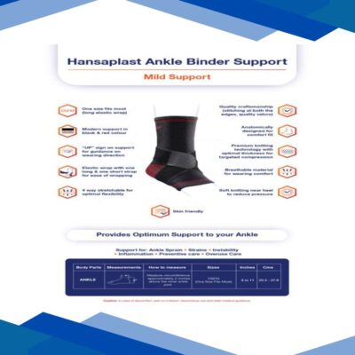 Hansaplast Ankle Binder Support (One Size Fits All) 1’s