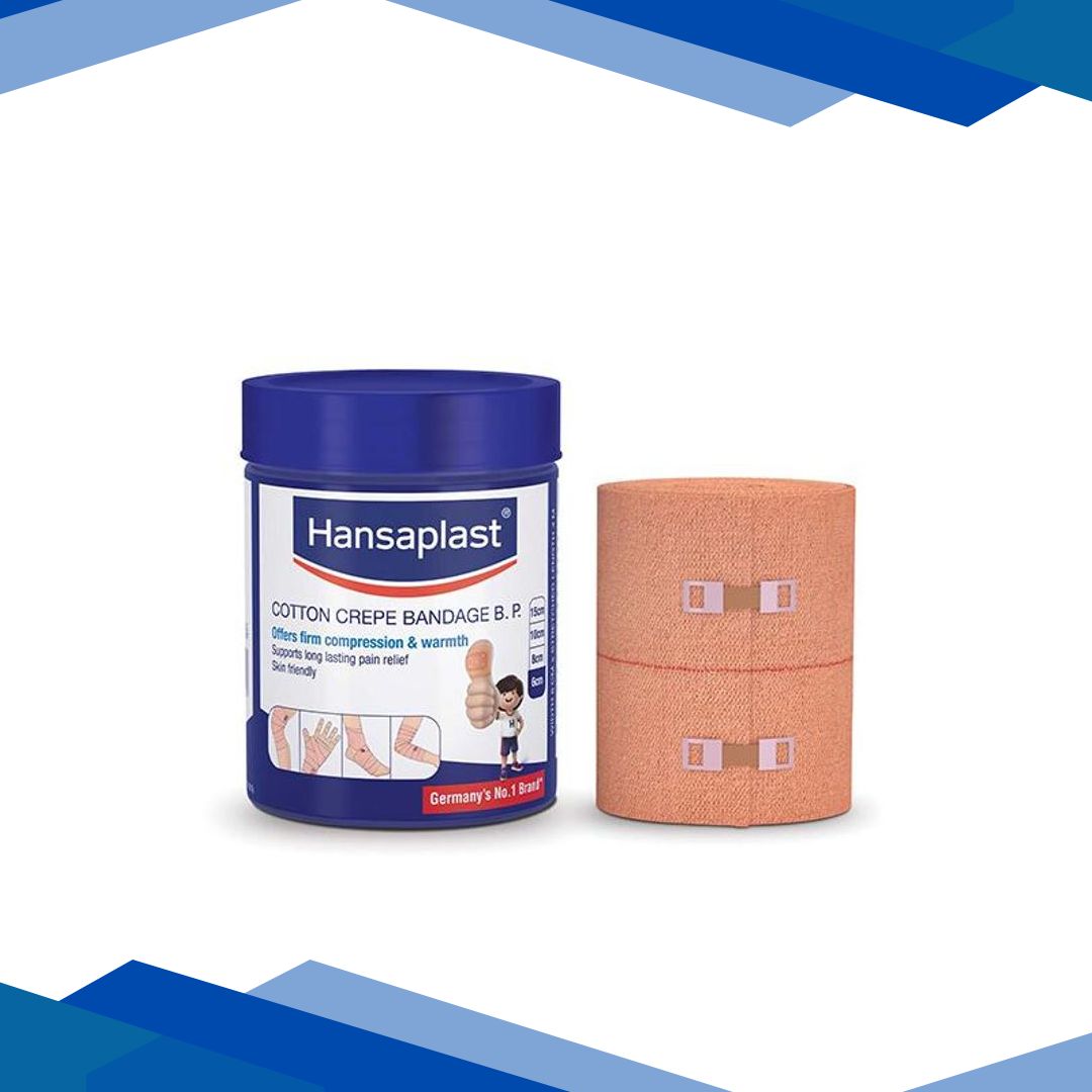 Hansaplast Cotton Crepe Bandage B.P. (6 cm x 4 m)