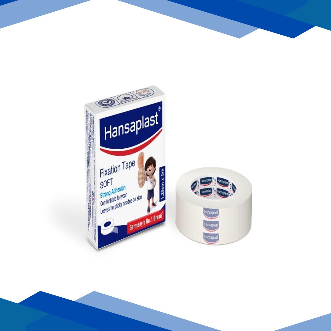 Hansaplast Fixation Tape – Soft (1.25 cm x 5 m) 1’s