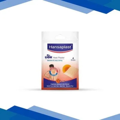 Hansaplast Lion Heat Plaster 4’s