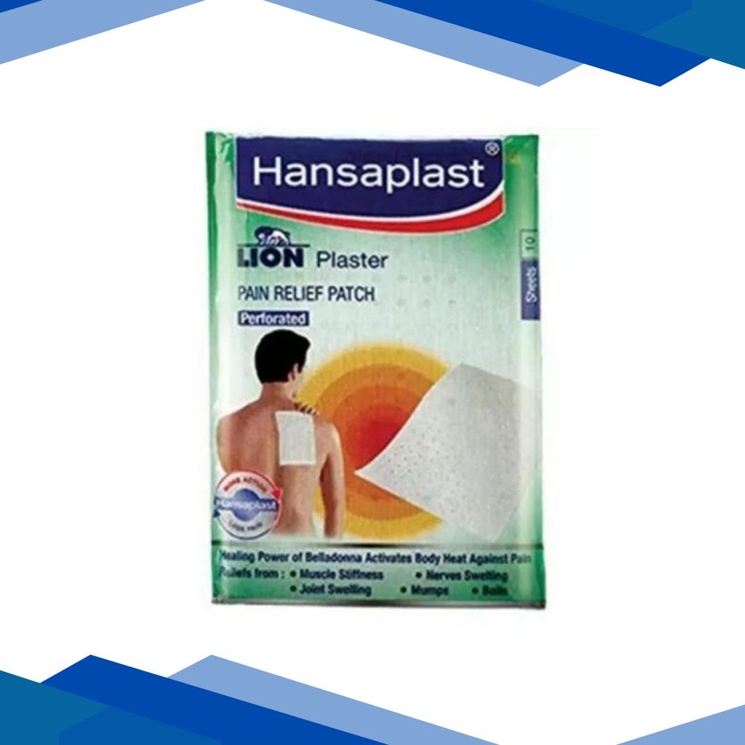 Hansaplast Lion Plaster Pain Relief Patches 10’s
