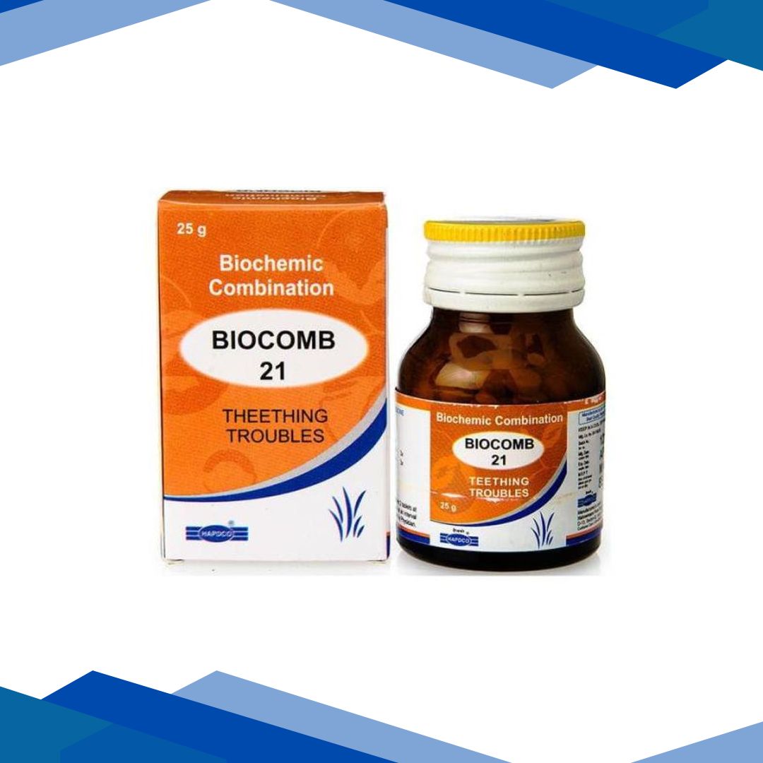 Hapdco Bio-Combination No.21 Tablet 25 gm