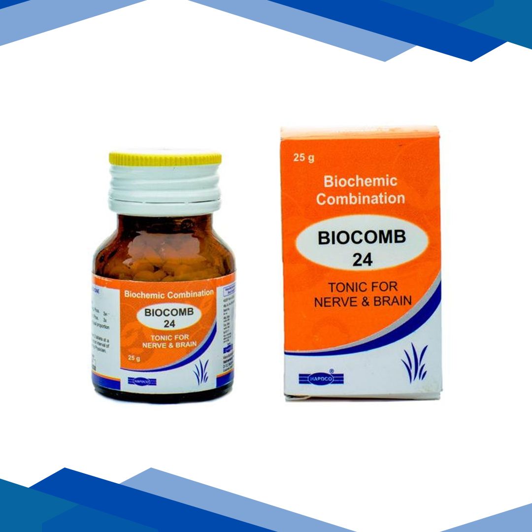 Hapdco Bio-Combination No.24 Tablet 25 gm
