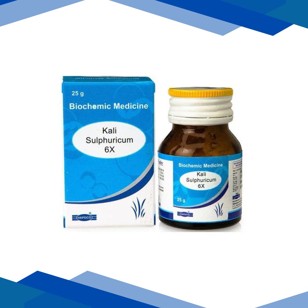 Hapdco Kali Sulphuricum 6X Tablet 25 gm