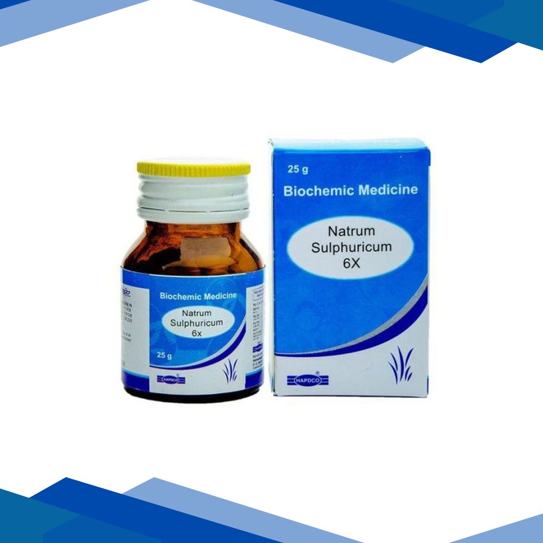 Hapdco Natrum Muriaticum 6X Tablet 25 gm