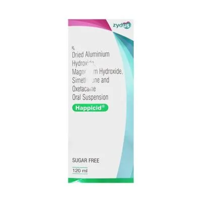 HAPPICID SUGAR FREE Oral Suspension 120ml