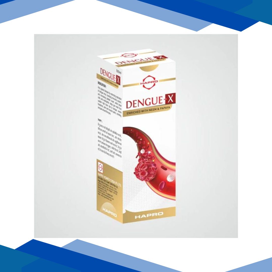 Hapro Dengue – X Enriched With Neem And Papaya Syrup 500 ml