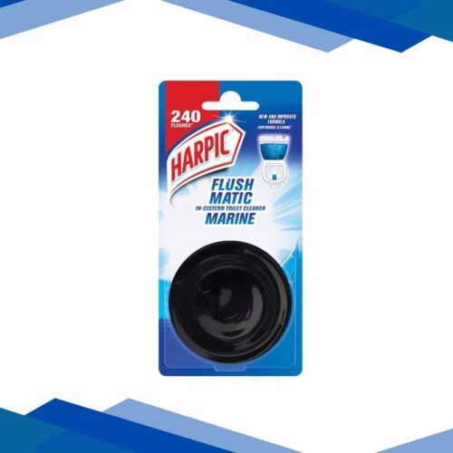 Harpic Flushmatic In-Cistern Toilet Cleaner Block – Marine 50 gm