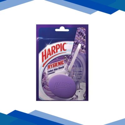 Harpic Hygienic Toilet Cleaner Rim Block – Lavender 26 gm