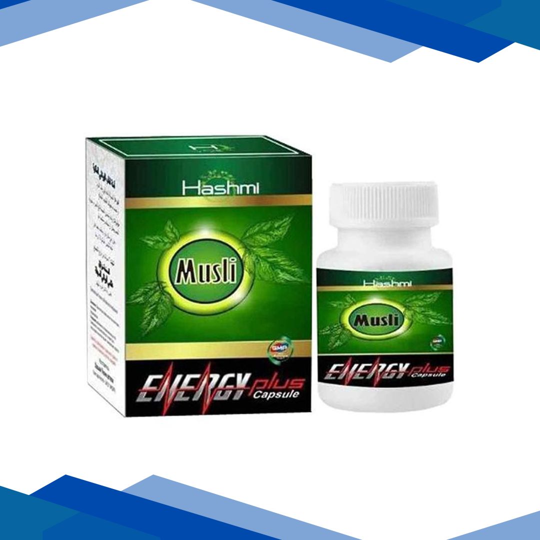 Hashmi Musli Energy Plus Capsule 20’s