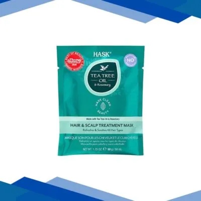 Hask Tea Tree Oil and Rosemary Hair and Scalp Treatment Mask 50 gm