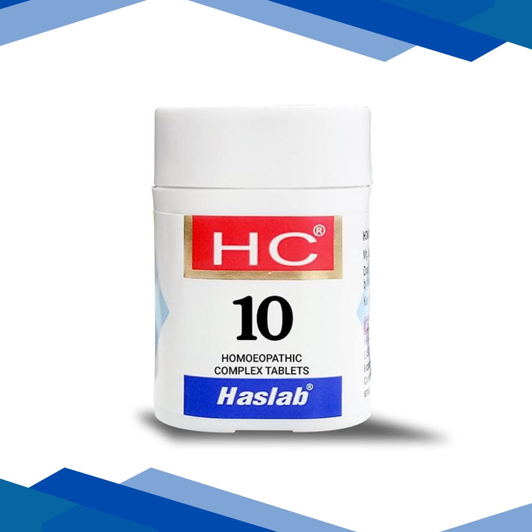 Haslab HC 10 (Homeopathic Complex) Tablet 20 gm