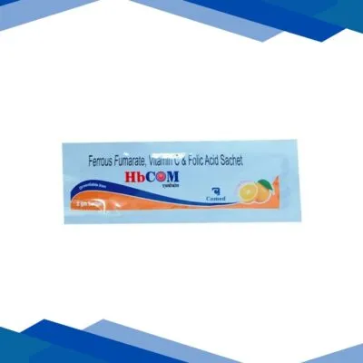 HBCOM ORANGE FLAVOUR Sachet 2gm