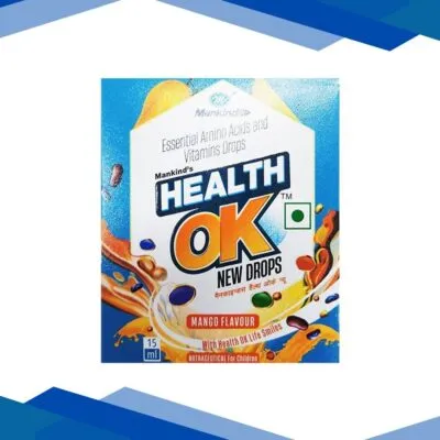HEALTH OK NEW MANGO FLAVOUR Drops 15ml