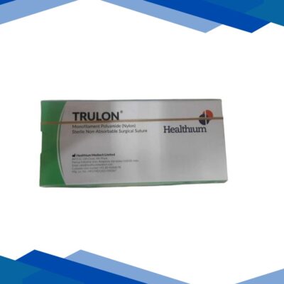 Healthium Trulon Surgical suture (2-0)(70 cm)(SN 3336) 1’s
