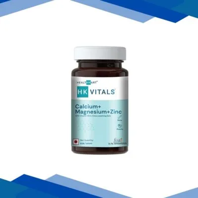HealthKart HK Vitals Calcium + Magnesium + Zinc Tablet 60’s
