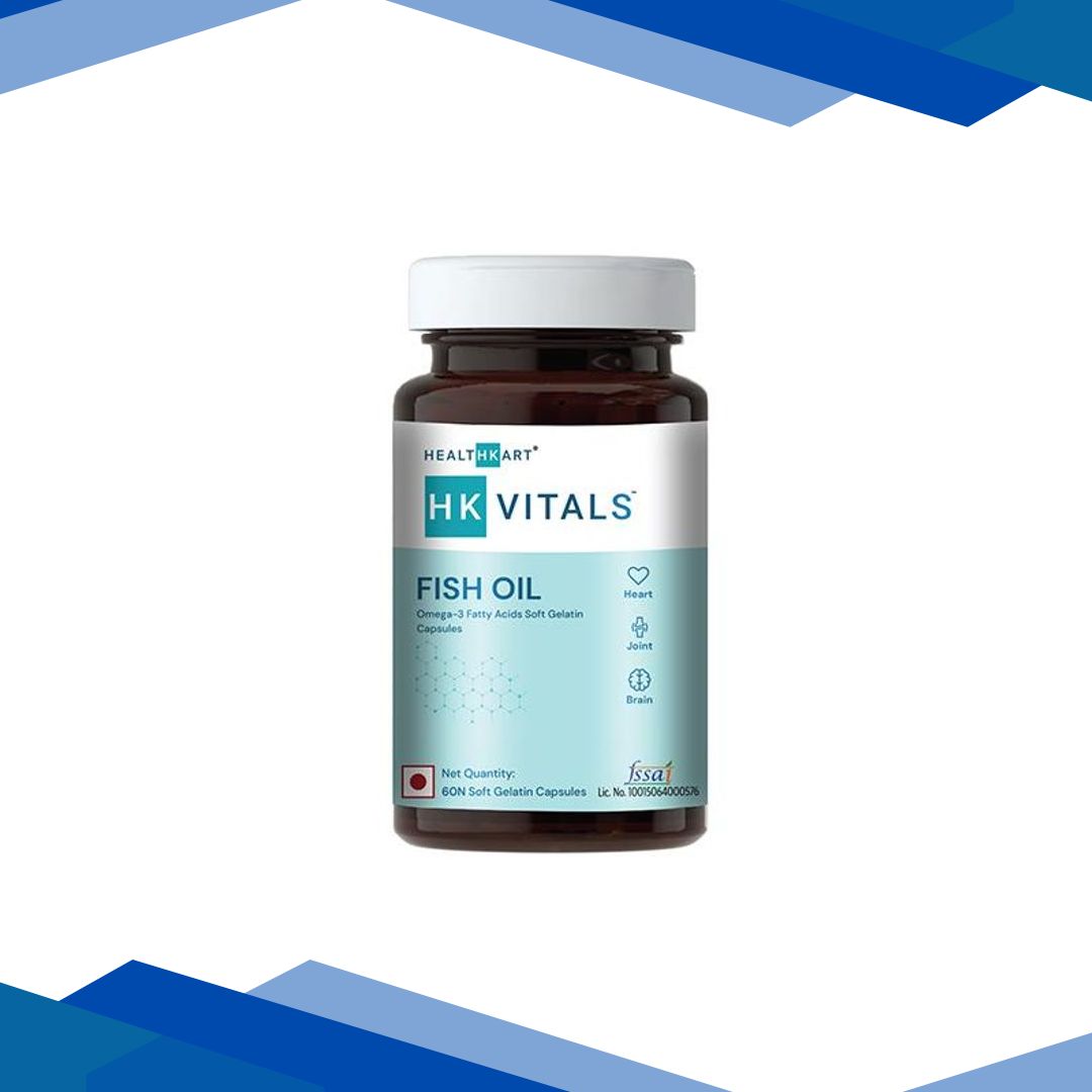 HealthKart HK Vitals Fish Oil Soft Gelatin Capsule 60’s