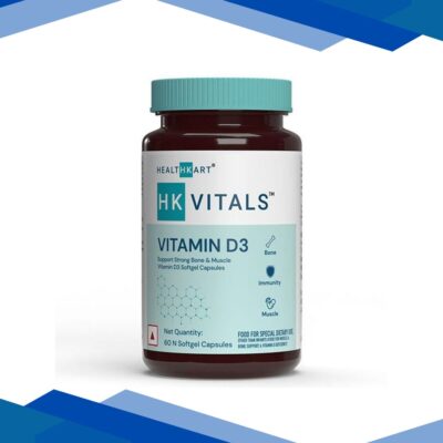 HealthKart HK Vitals Vitamin D3 Softgel Capsule 60’s