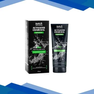Healthvit Activated Charcoal Facewash 100 gm