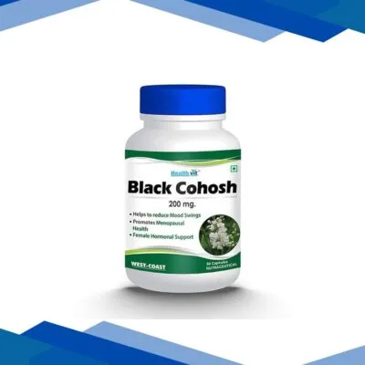 HealthVit Black Cohosh 200 mg Capsule 60’s