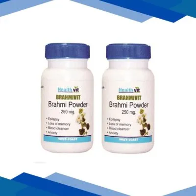 Healthvit Brahmi 250 mg Capsule (Pack of 2 x 60’s)