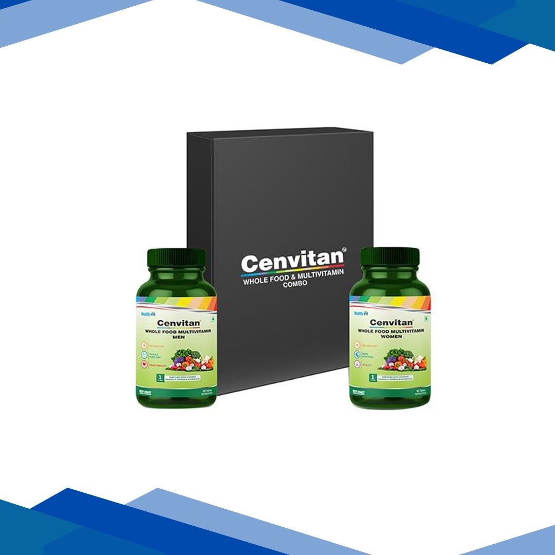 Healthvit Cenvitan Plant Based Whole Food Multivitamin for Men + Women – Tablets 60’s