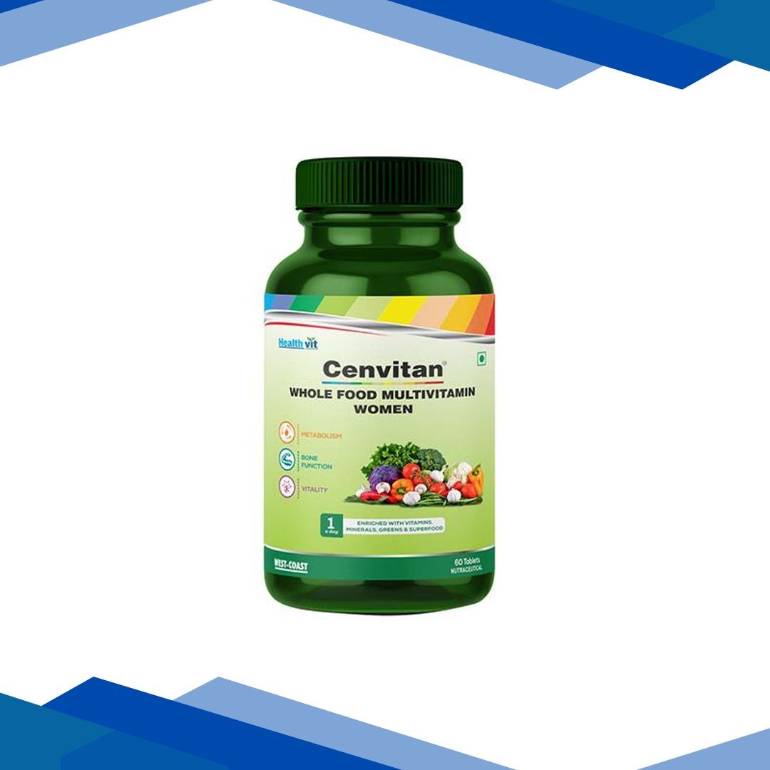 Healthvit Cenvitan Whole Food Multivitamin Women Tablet 60’s