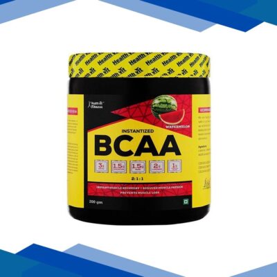 HealthVit Fitness BCAA 6000 Powder – Watermelon 200 gm