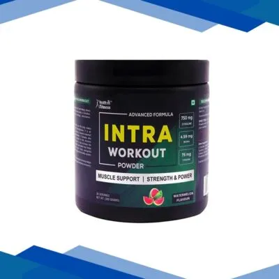 Healthvit Fitness Intra Workout Powder Advanced Formula – Watermelon Flavour 300 gm