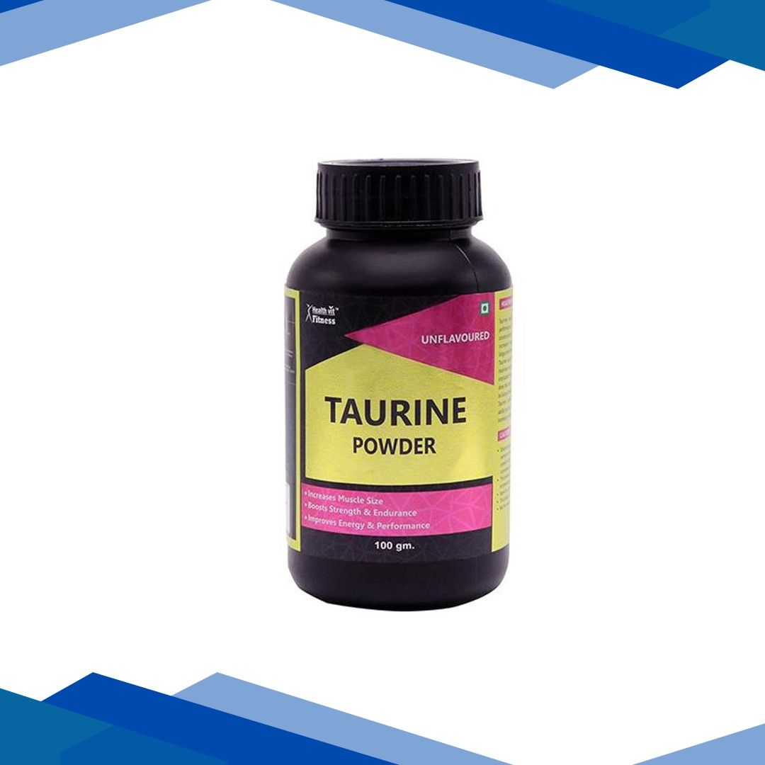 Healthvit Fitness Taurine Powder 100 gm