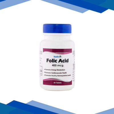 Healthvit Folic Acid 400mcg- Tablets 60’s