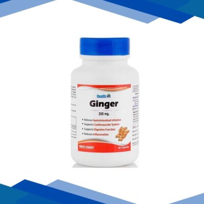HealthVit Ginger 250 mg Capsule 60’s