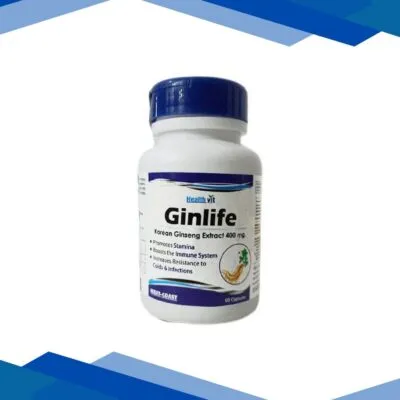 HealthVit Ginlife korean Ginseng Extract 400 mg 60’s