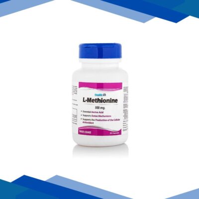 HealthVit L-Methionine 500 mg Capsule 60’s